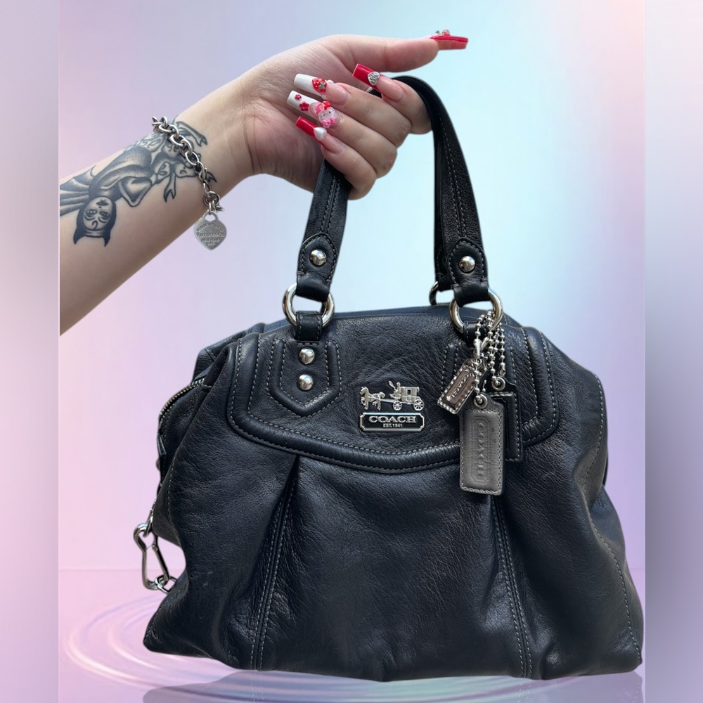 Coach leather bag
